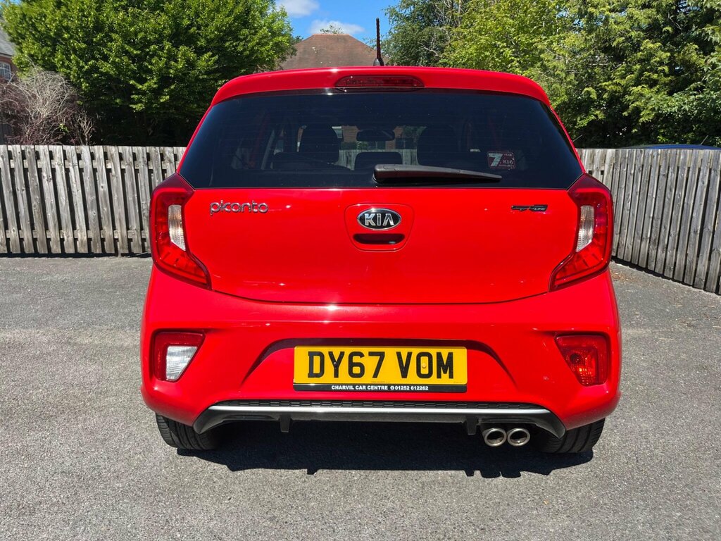 Kia Picanto 1.25 Gt-line Euro 6 Red #5