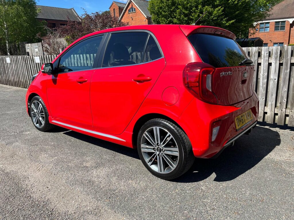 Kia Picanto 1.25 Gt-line Euro 6 Red #3
