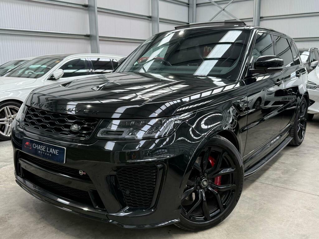 Land Rover Range Rover Sport 5.0 P575 V8 Svr 4Wd Euro 6 Ss YF20YCC Black #3