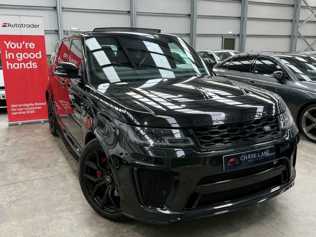 Land Rover Range Rover Sport 5.0 P575 V8 Svr 4Wd Euro 6 S S Black