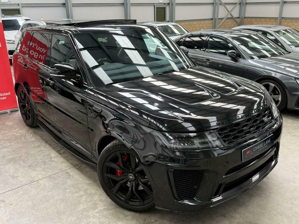 Land Rover Range Rover Sport 5.0 P575 V8 Svr 4Wd Euro 6 Ss YF20YCC Black #6