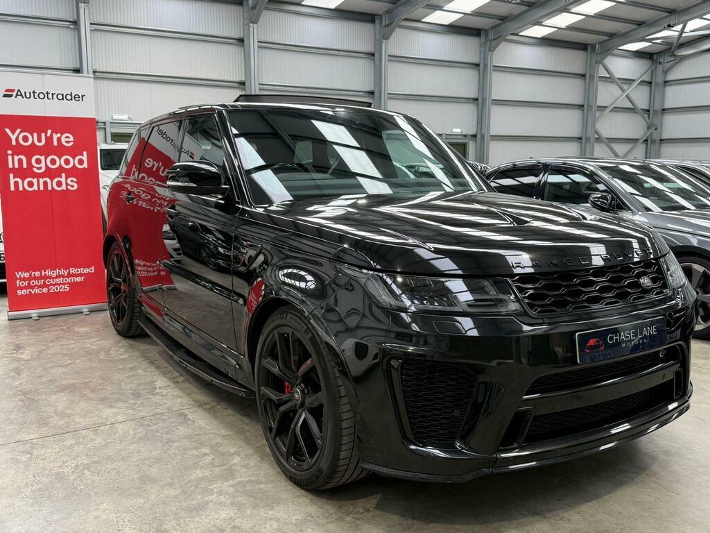 Land Rover Range Rover Sport 5.0 P575 V8 Svr 4Wd Euro 6 Ss YF20YCC Black #5