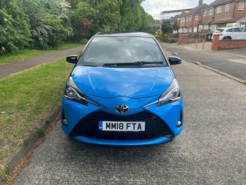 Toyota Yaris 1.5 Vvt-i Grey Bi-tone Euro 6 MM18FTA Blue #5