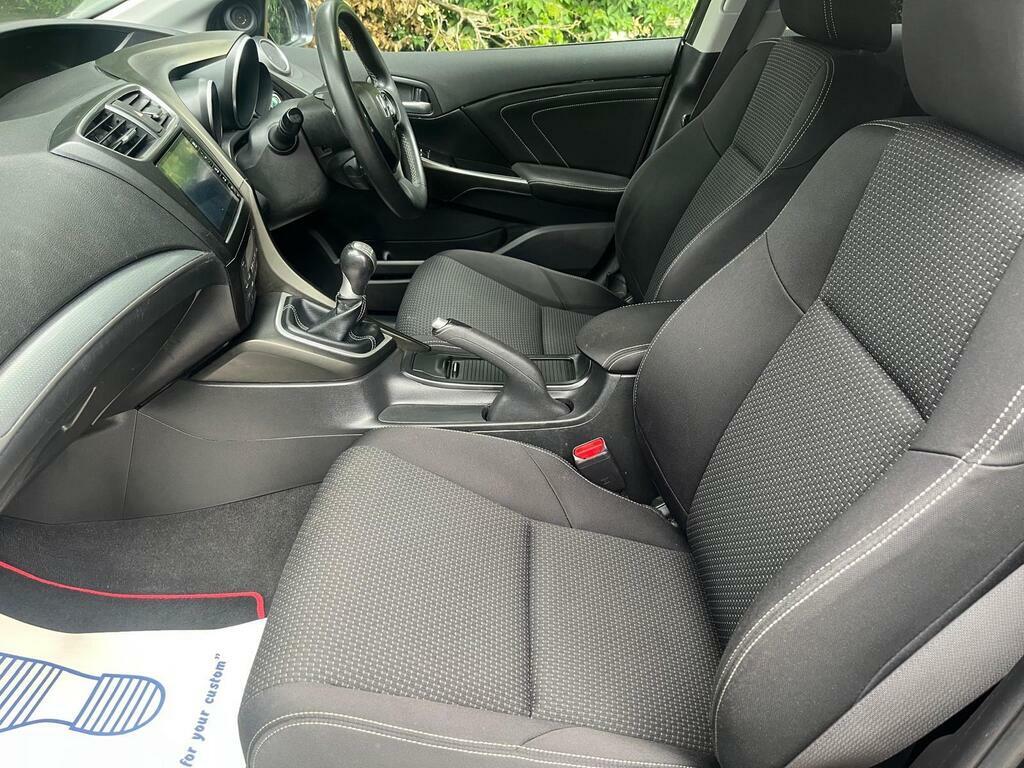 Honda Civic 1.8 I-vtec Se Plus Navi Euro 6 S S RV66TZK Black #3