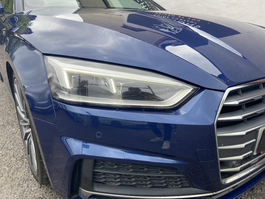 Audi A5 Coupe 2.0 Tdi S Line 190Ps 2018 CP18SWF Blue #6