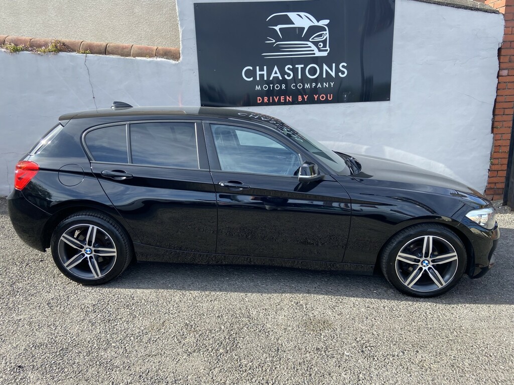 BMW 1 Series Hatchback 2.0 118D Sport 5-Door 2017 SW17XZS Black #2