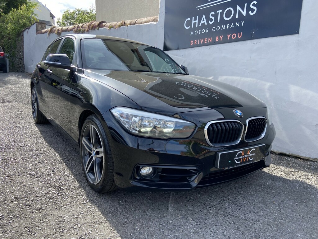 BMW 1 Series Hatchback 2.0 118D Sport 5-Door 2017 SW17XZS Black #6