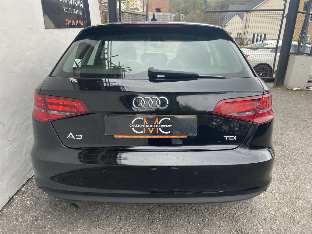 Audi A3 Hatchback 1.6 Tdi Se 2014 Black #3