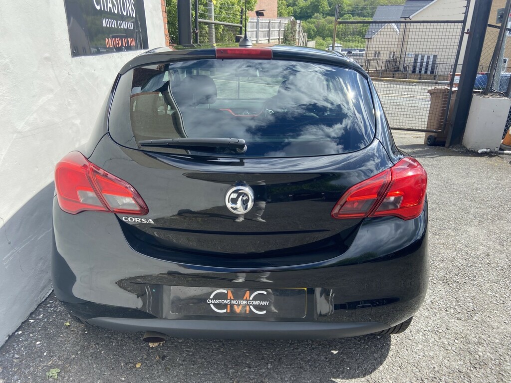 Vauxhall Corsa Hatchback 1.4 I Ecotec Sport 2019 DT19FAA Black #4