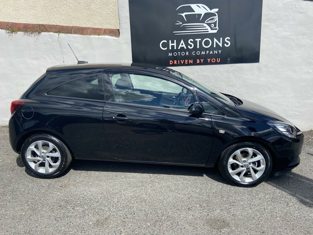 Vauxhall Corsa Hatchback 1.4 I Ecotec Sport 2019 DT19FAA Black #2