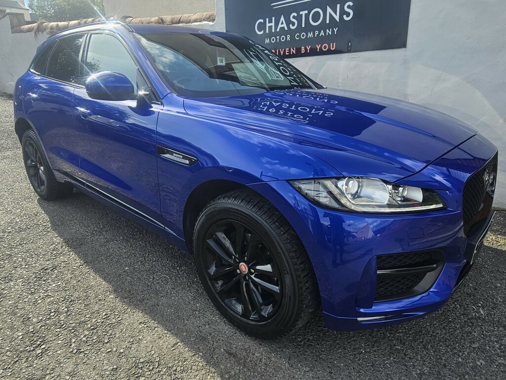 Jaguar F-Pace Suv 2.0 D240 R-sport 2020 NU20EYG Blue #6