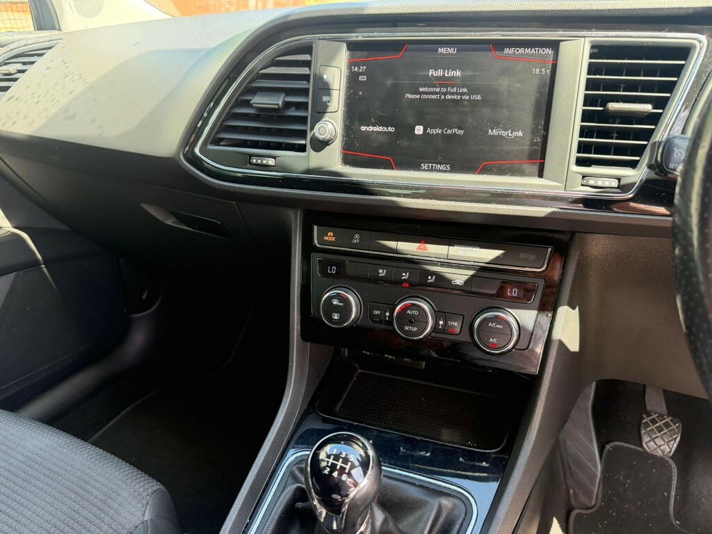 Seat Leon Hatchback 2.0 Tdi Fr Technology 2018 FD18UDL Grey #5
