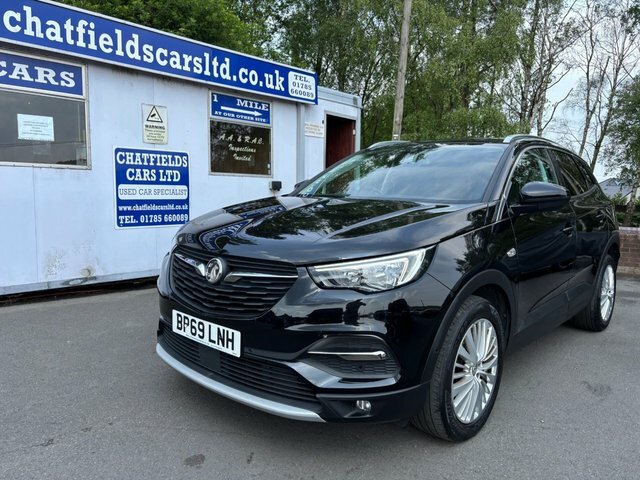 Vauxhall Grandland X 1.5 Turbo D Business Edition Nav Suv Ma BP69LNH Black #3