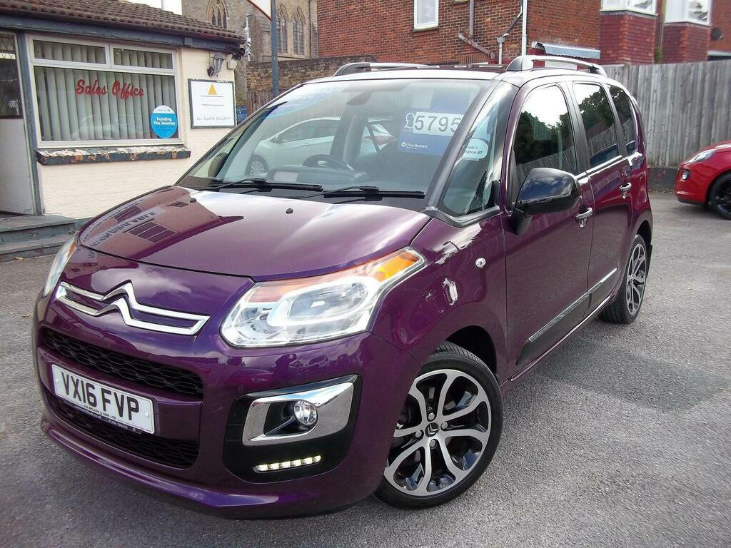 Citroen C3 Picasso 1.2 Puretech Platinum Euro 6 201616 Purple