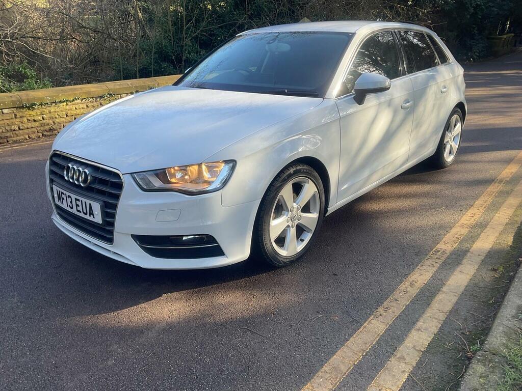 Audi A3 2.0 Tdi Sport Sportback Euro 5 Ss MF13EUA White #5
