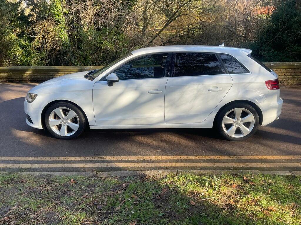 Audi A3 2.0 Tdi Sport Sportback Euro 5 Ss MF13EUA White #6
