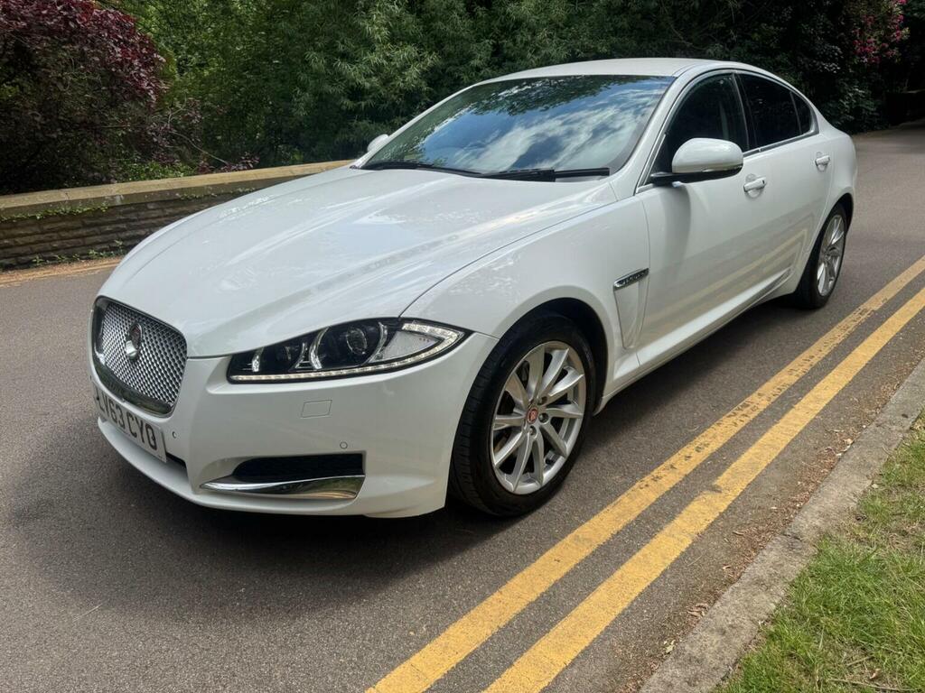 Jaguar XF 2.2D Premium Luxury Euro 5 Ss LV63CYO White #5