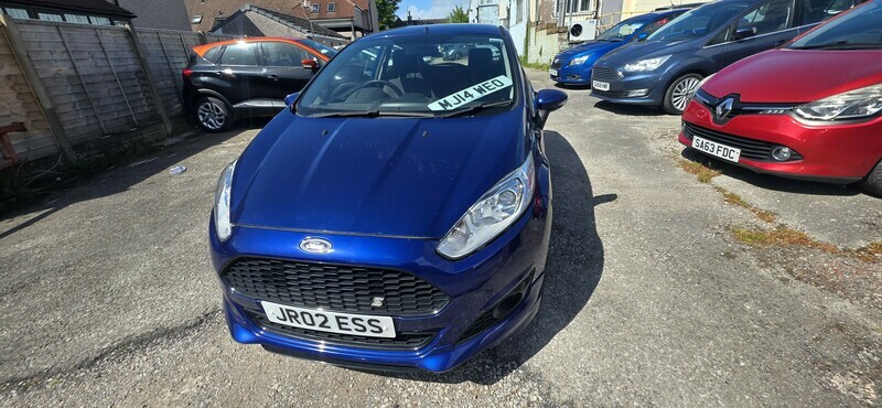 Ford Fiesta Zetec S 20 A MJ14WEO Blue #2