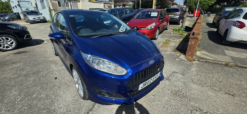 Ford Fiesta Zetec S 20 A MJ14WEO Blue #3