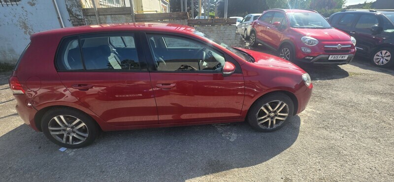 Volkswagen Golf Se Tsi PJ59UYV Red #4