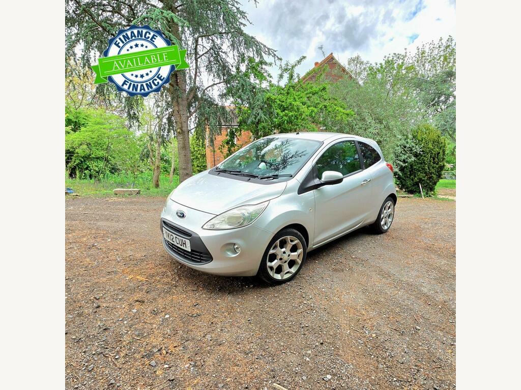Ford KA 1.2 Titanium Euro 5 YK12CUH Silver