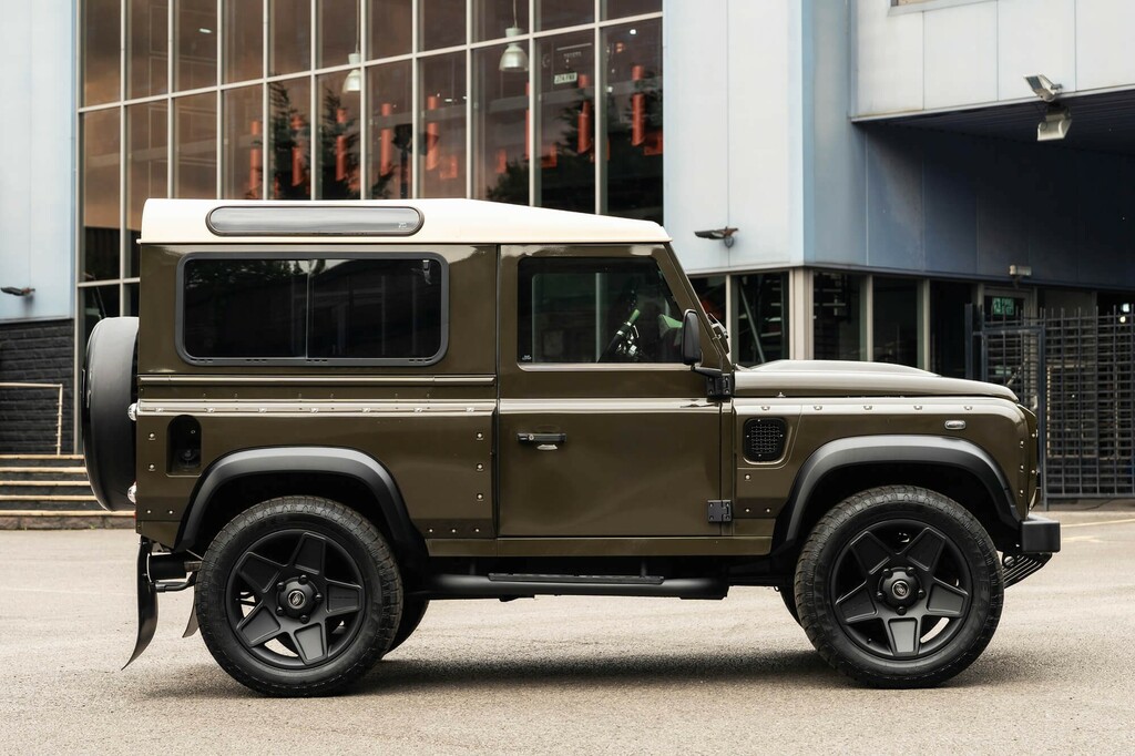 Land Rover Defender 90 2.2 Tdci Xs Station Wagon Double Cab Ma Green #5