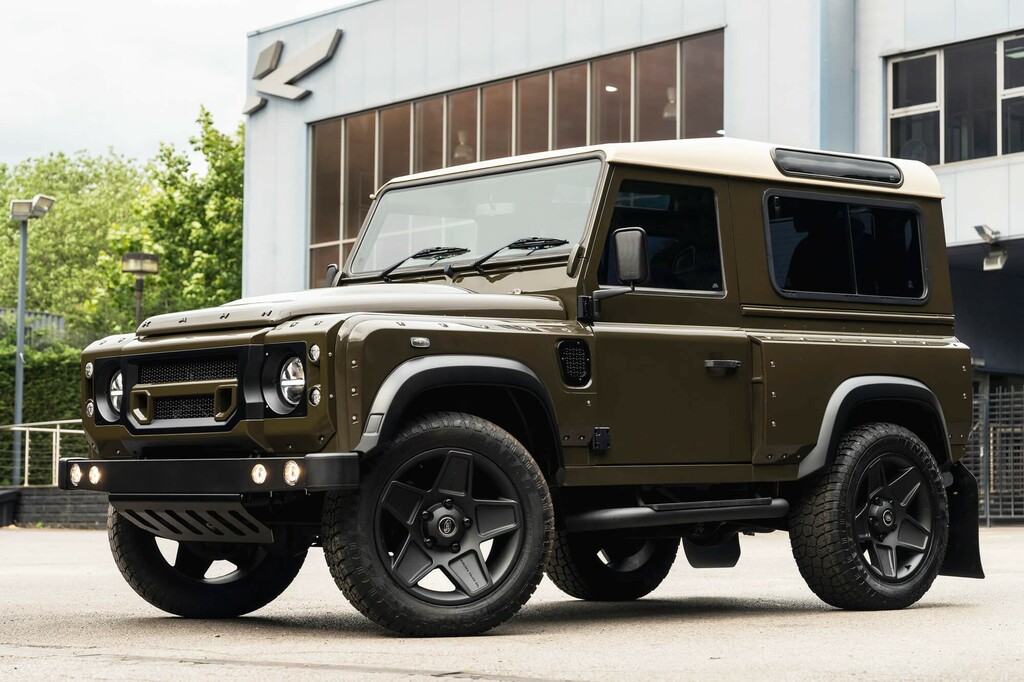 Land Rover Defender 90 2.2 Tdci Xs Station Wagon Double Cab Ma Green #3