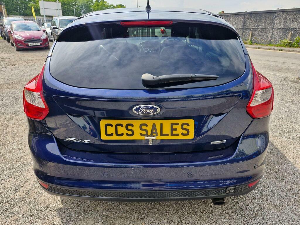 Ford Focus 1.6T Ecoboost Titanium X Euro 5 S S  Blue #6