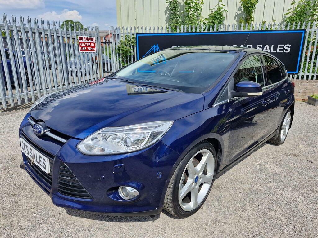 Ford Focus 1.6T Ecoboost Titanium X Euro 5 S S  Blue #3