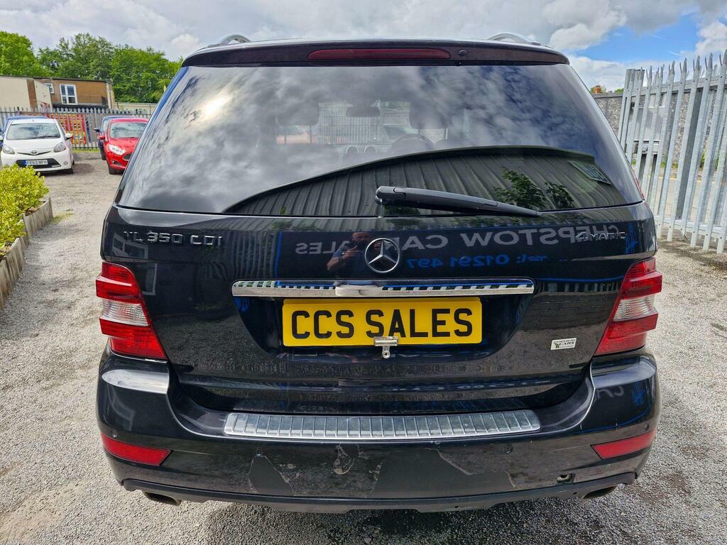Mercedes-Benz M Class 3.0 Ml350 Cdi V6 Blueefficiency Sport G-tronic 4Wd Black #6