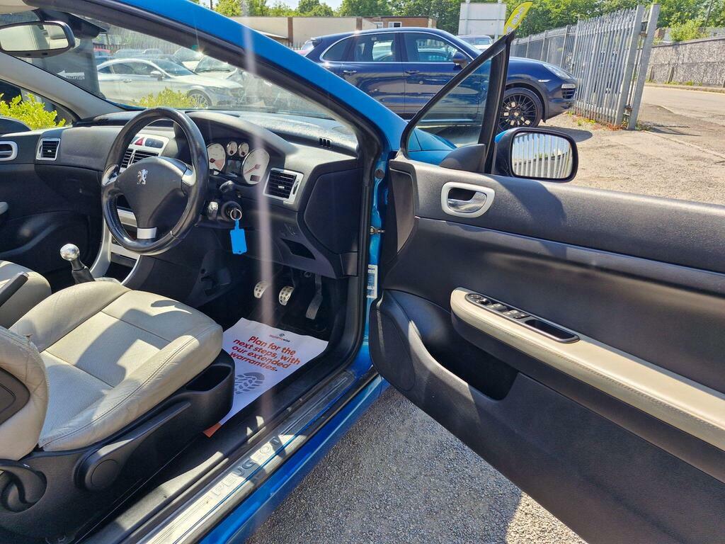 Peugeot 307 CC 2.0 16V S Convertible 192 G Km Grey #15