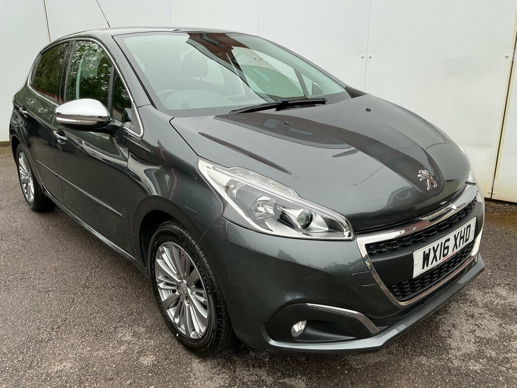 Peugeot 208 1.2 Puretech Allure Hatchback Eu WX16XHD Grey #4