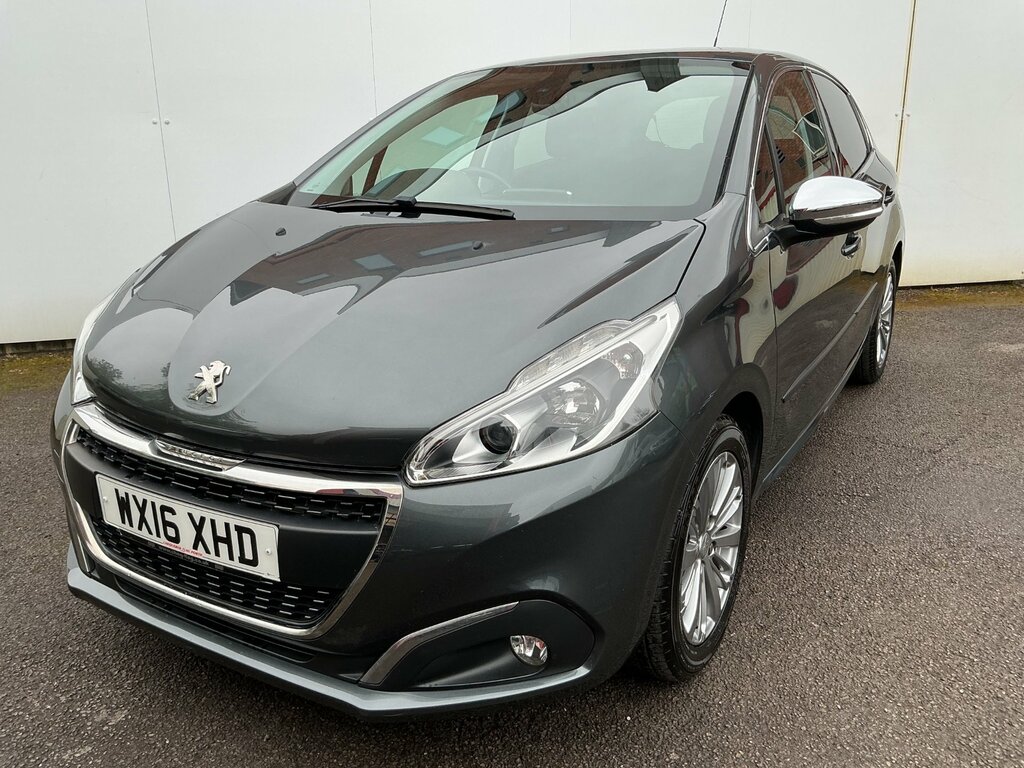 Peugeot 208 1.2 Puretech Allure Hatchback Eu WX16XHD Grey #2