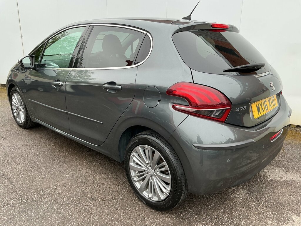 Peugeot 208 1.2 Puretech Allure Hatchback Eu WX16XHD Grey #6