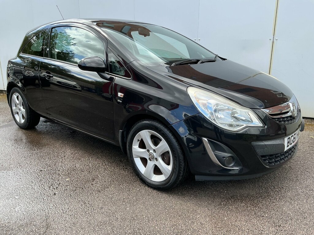 Vauxhall Corsa 1.2I Ecoflex 16V Sxi Hatchback E BG61HKO Black #3