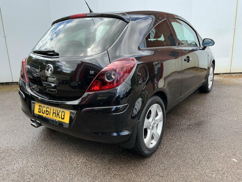 Vauxhall Corsa 1.2I Ecoflex 16V Sxi Hatchback E BG61HKO Black #5