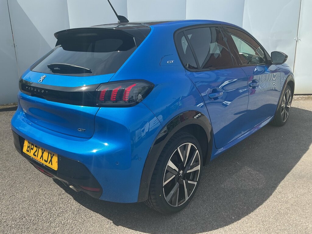Peugeot 208 1.2 Puretech Gt Hatchback Euro 6 BP21XJX Blue #5