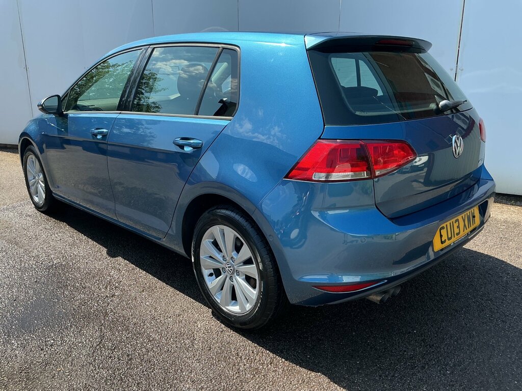 Volkswagen Golf 2.0 Tdi Bluemotion Tech Se Hatchback Ds CU13XWW Blue #6