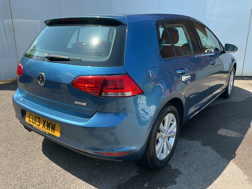 Volkswagen Golf 2.0 Tdi Bluemotion Tech Se Hatchback Ds CU13XWW Blue #5