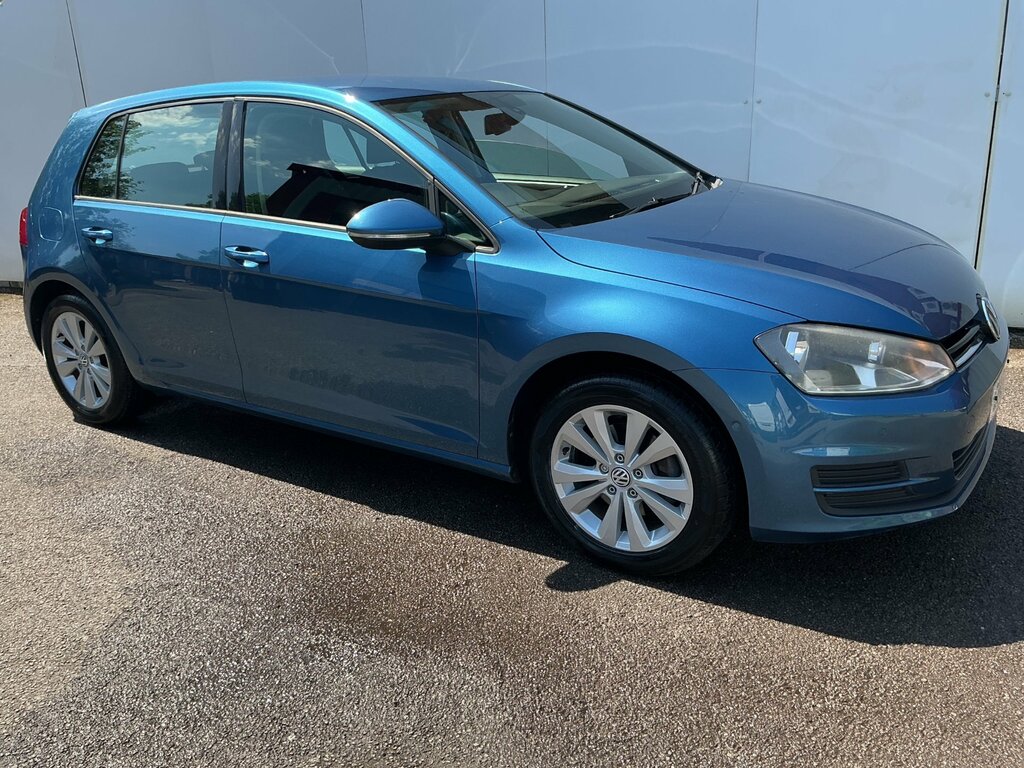 Volkswagen Golf 2.0 Tdi Bluemotion Tech Se Hatchback Ds CU13XWW Blue #4