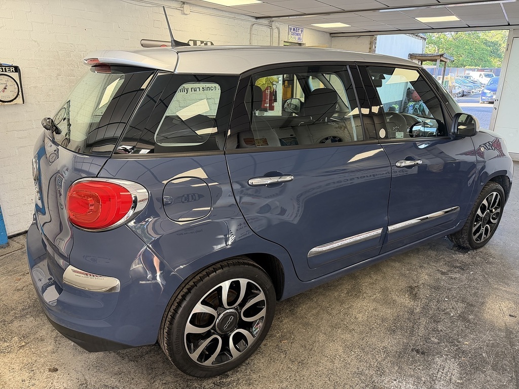 Fiat 500L Mirror Blue #6
