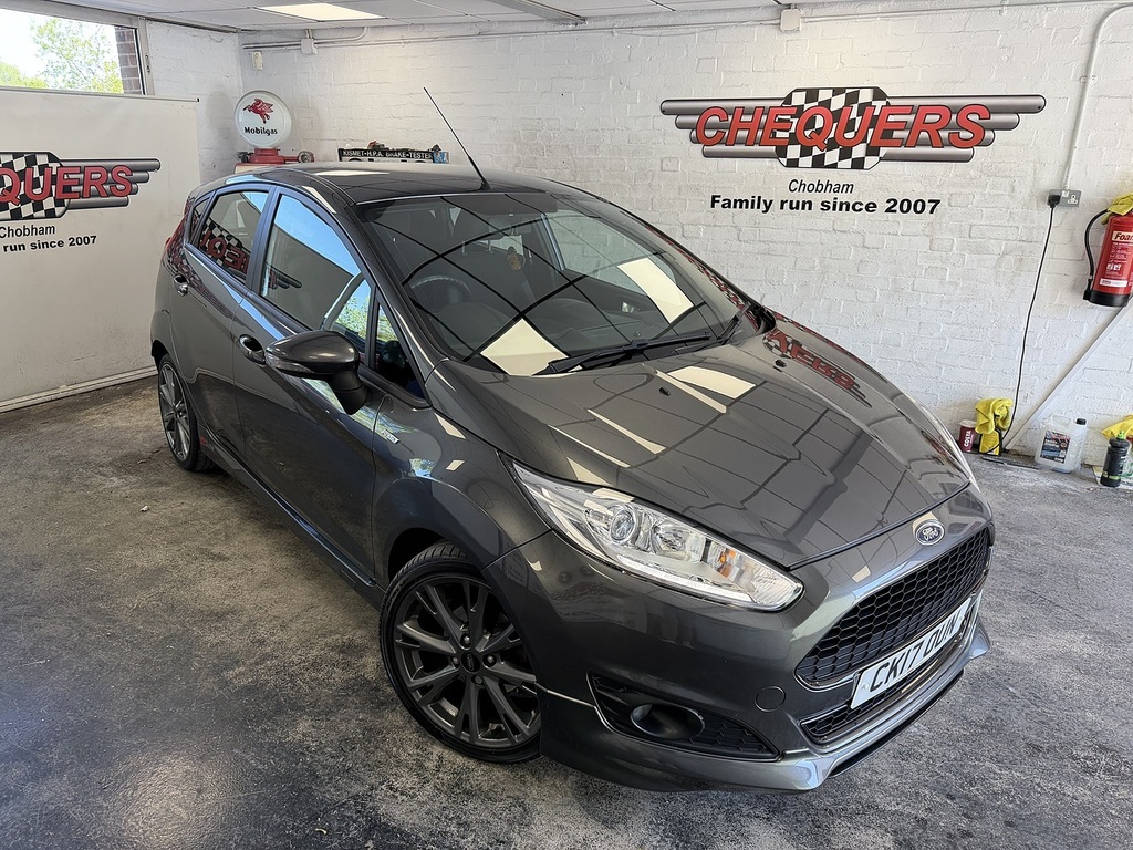 Ford Fiesta T Ecoboost St-line CK17OUN Grey #2