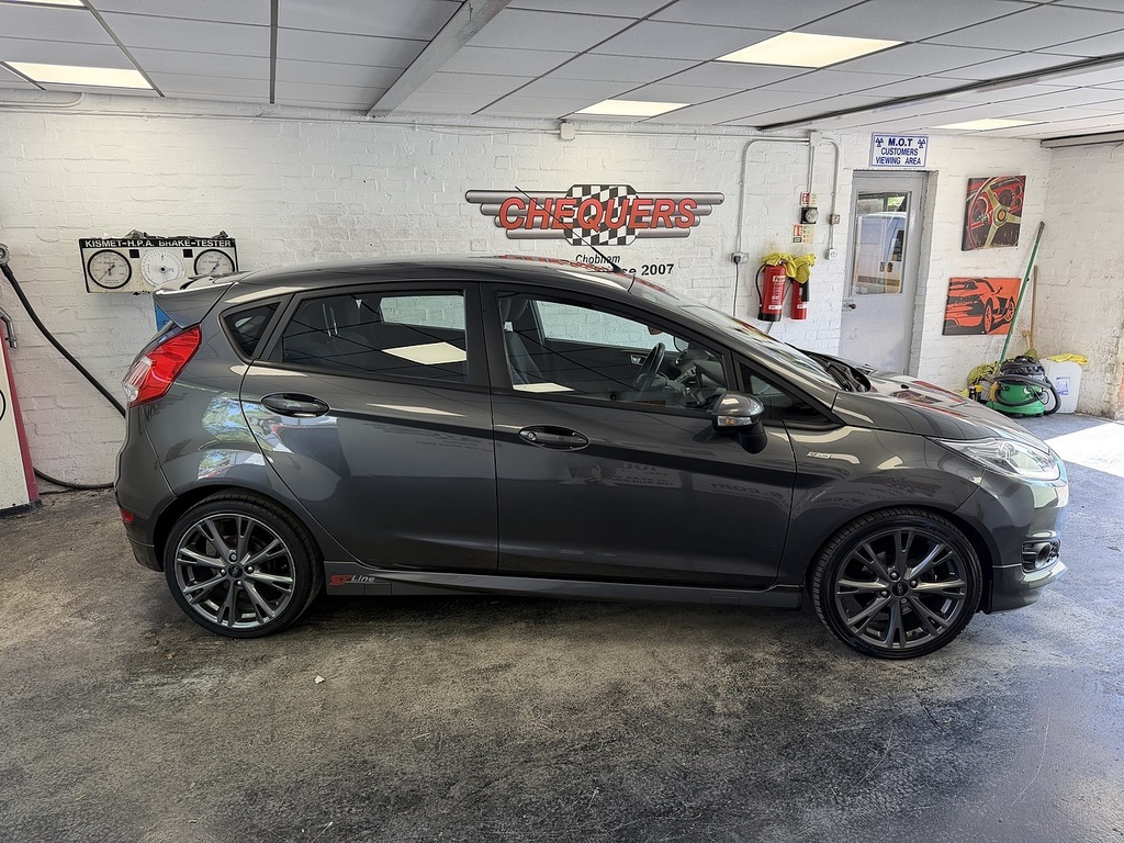Ford Fiesta T Ecoboost St-line CK17OUN Grey #5