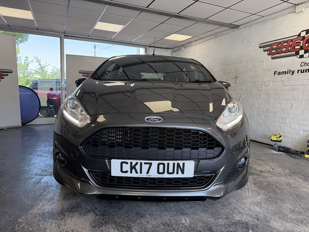 Ford Fiesta T Ecoboost St-line CK17OUN Grey #3