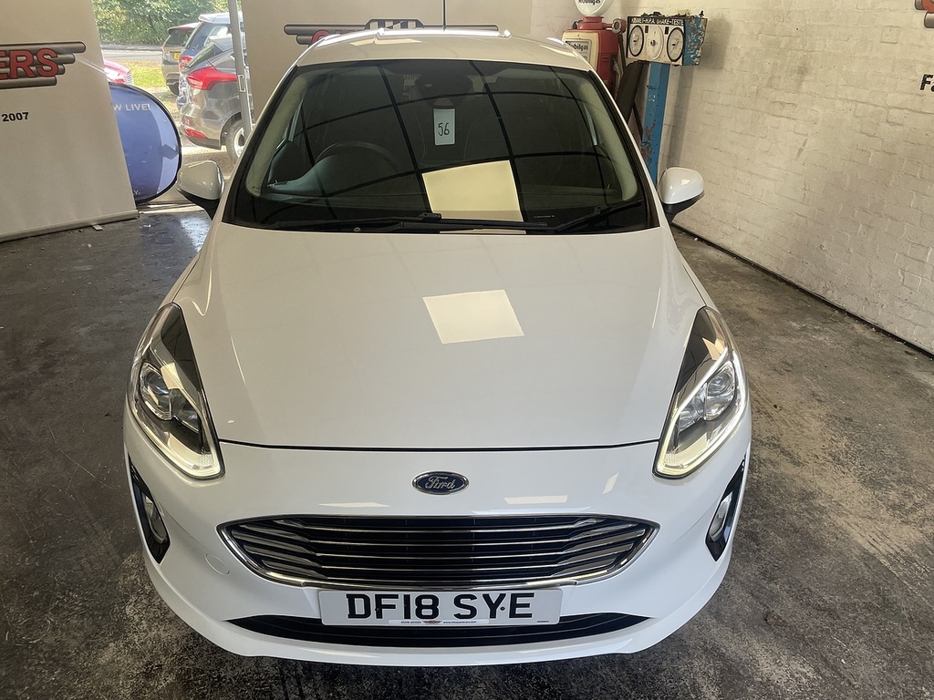 Ford Fiesta T Ecoboost Titanium DF18SYE White #4