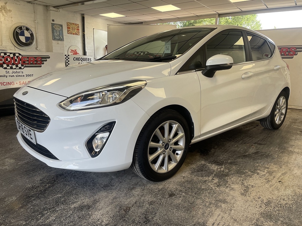 Ford Fiesta T Ecoboost Titanium DF18SYE White #6