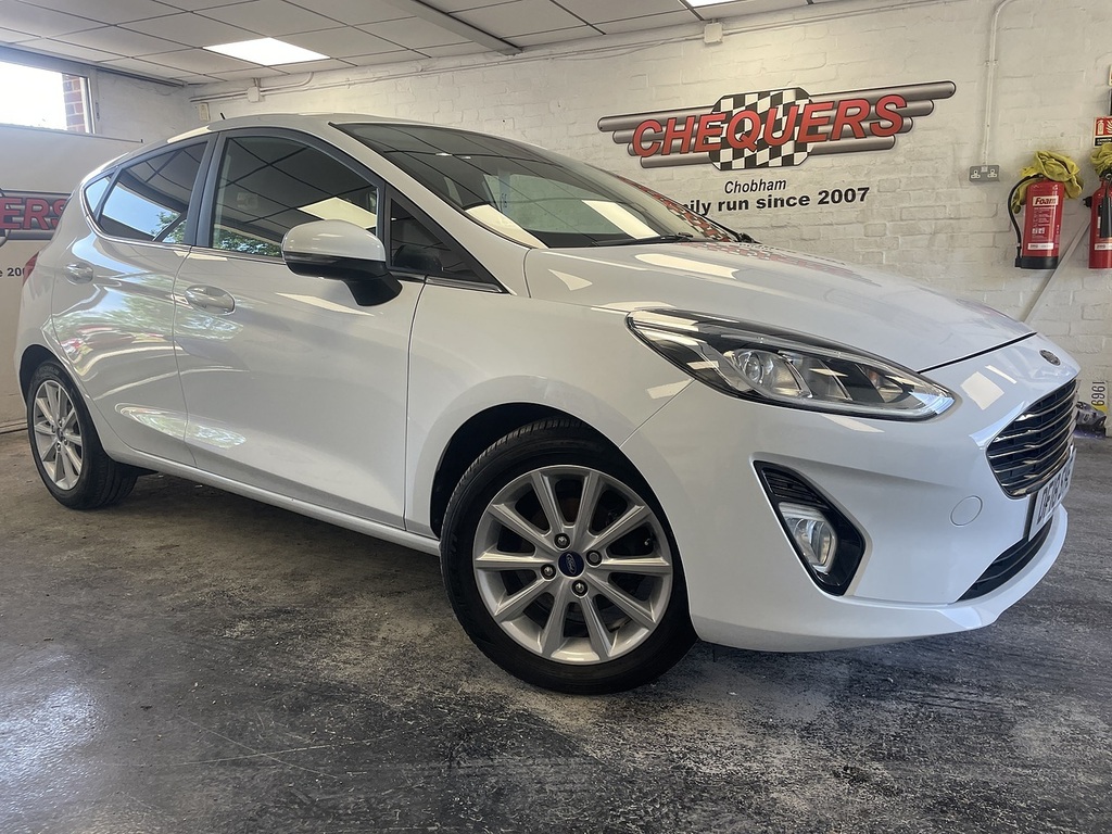 Ford Fiesta T Ecoboost Titanium White