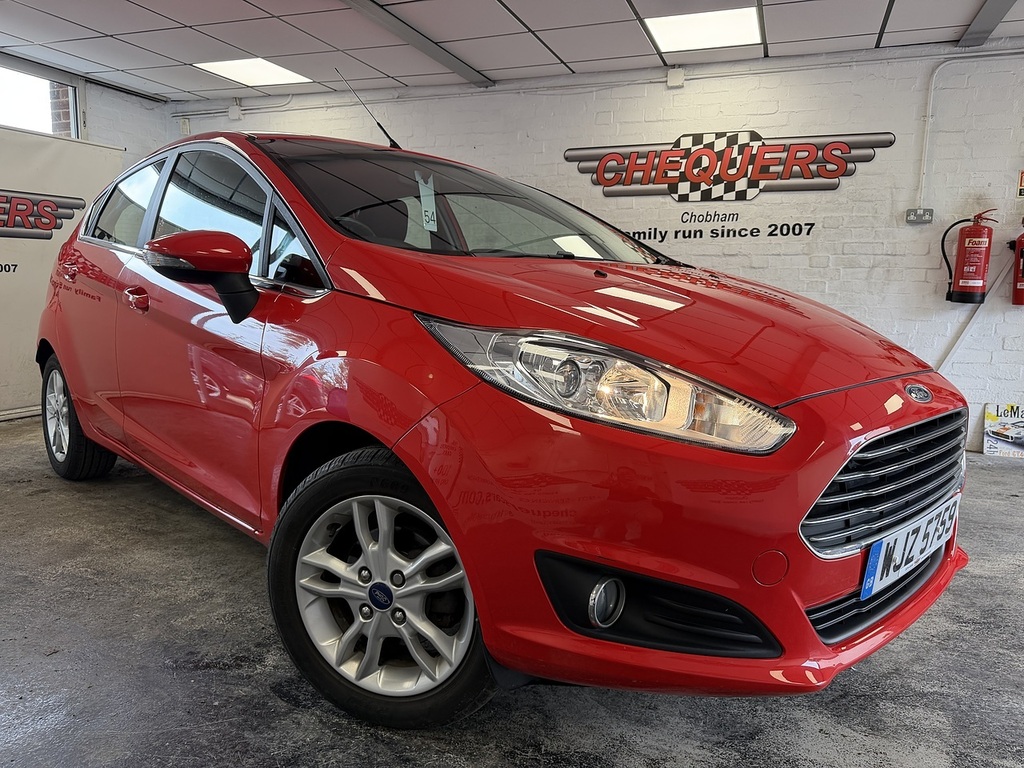 Ford Fiesta Zetec Red