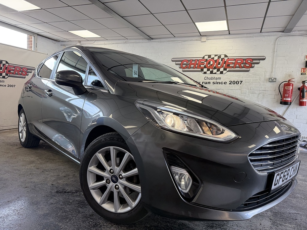 Ford Fiesta T Ecoboost Titanium Grey