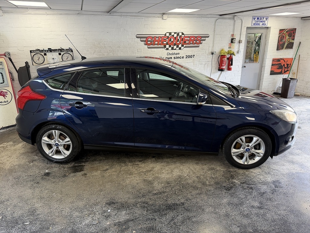 Ford Focus Zetec Blue #5